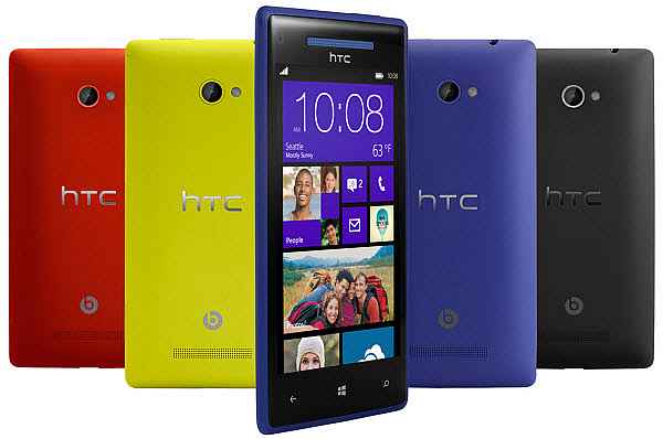 Windows phone işletim sistemli HTC 8X 